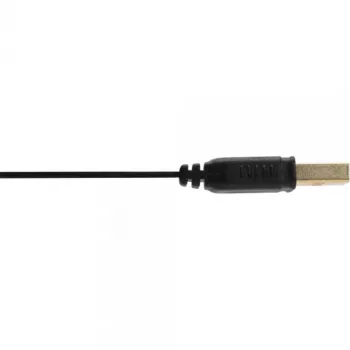 InLine USB 2.0 Flachkabel Typ A Stecker / Buchse goldbeschichtet schwarz 5m