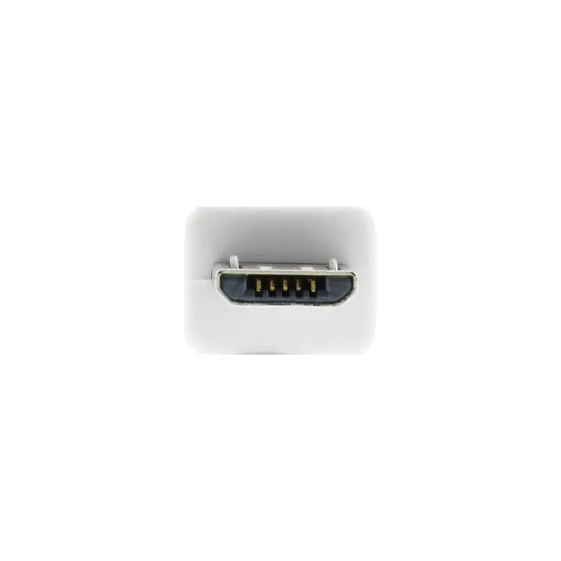 InLine Micro-USB-2.0-Kabel USB-Stecker Typ A / Micro-B-Stecker, weiß, 1,5 m
