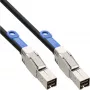 InLine externes Mini-SAS-HD-Kabel SFF-8644 auf SFF-8644 12Gb/s 0,5m