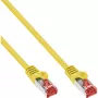 InLine Patchkabel S/FTP PiMF Cat.6 250MHz Kupfer halogenfrei gelb 7,5m