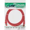 InLine Patchkabel S/FTP PiMF Cat.6 250MHz Kupfer halogenfrei rot 3m