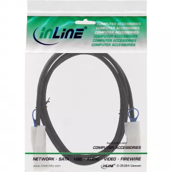 InLine SAS-Kabel, Mini-SAS 26-polig SFF-8088 auf Mini-SAS 26-polig SFF-8088, 2 m