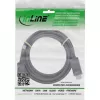 InLine DisplayPort-zu-HDMI-Konverterkabel, 4K/60Hz, schwarz, 1,5 m