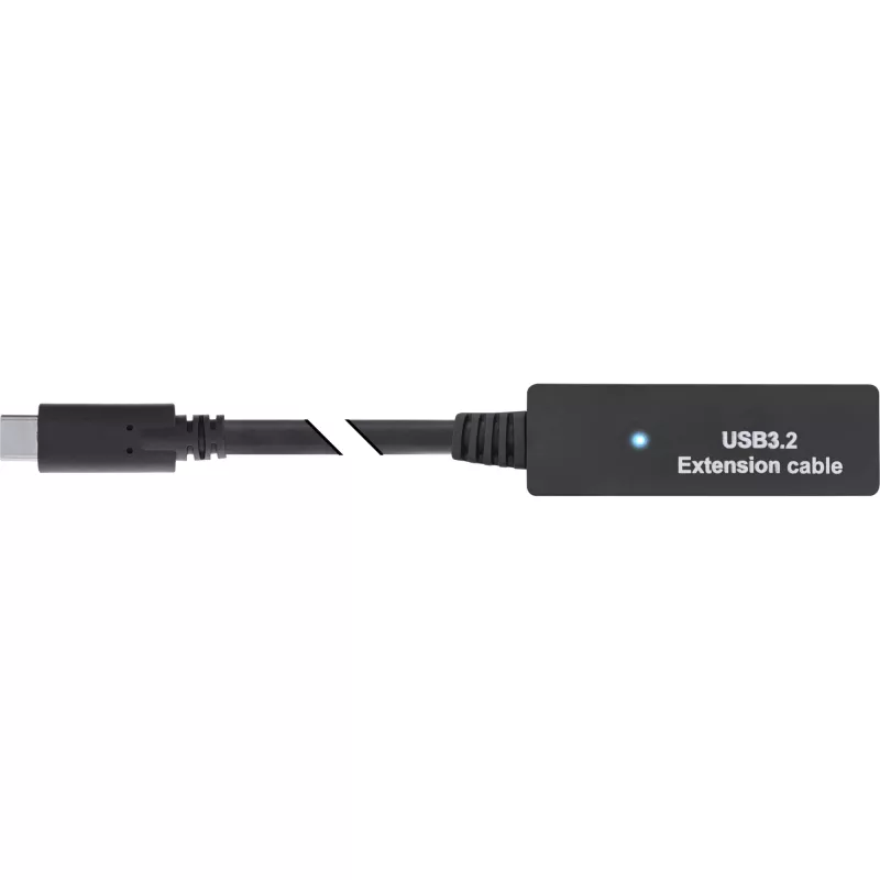 InLine USB 3.2 Gen.1 aktive Verlängerung, USB-C Stecker auf USB-C Buchse, 5m
