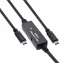 InLine USB 3.2 Gen.1 Aktivkabel, USB-C Stecker auf USB-C Stecker, 15m