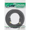 InLine Antennenkabel 2-fach geschirmt >85 dB schwarz 10 m