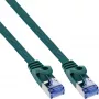 InLine Flach-Patchkabel, U/FTP, Cat.6A, grün, 5m, 5 m, Cat6a, U/FTP (STP), RJ-45, RJ-45, Grün