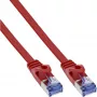 InLine Flach-Patchkabel, U/FTP, Cat.6A, rot, 2m
