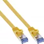 InLine Flach-Patchkabel, U/FTP, Cat.6A, gelb, 3m