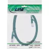 InLine Flach-Patchkabel, U/FTP, Cat.6A, grün, 3m