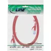 InLine Flach-Patchkabel, U/FTP, Cat.6A, rot, 3m