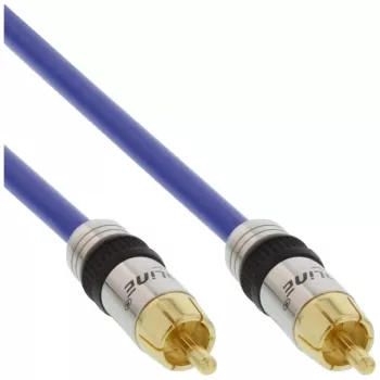 InLine Premium RCA-Audiokabel 1x RCA Stecker / Stecker vergoldet 10 m
