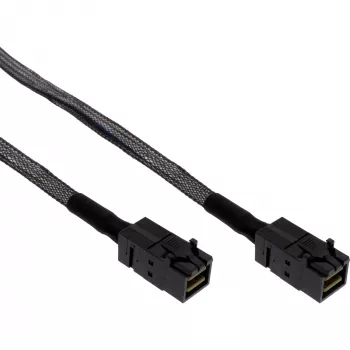 InLine Mini SAS HD Kabel SFF-8643 auf SFF-8643 mit Sideband 1m