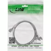 InLine Mini SAS HD Kabel SFF-8643 auf 4x SATA + Sideband 1 m