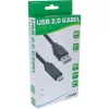 InLine USB-2.0-Kabel, USB-C Stecker / USB-A Stecker, schwarz, 5m