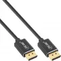InLine DisplayPort 1.4 Kabel schlank, 8K4K, schwarz, vergoldete Kontakte, 1 m