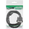 InLine HDMI-DVI Kabel 19 Pin Stecker / 18+1 Stecker + Ferritkern schwarz 0,5m