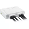 InLine KVM-Switch, 2-Port, USB-C auf DisplayPort 1.2, 4K, Audio, integriertes Kabel