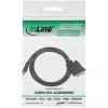 InLine HDMI-DVI-Kabel HDMI-Stecker / DVI-Stecker 18+1 schwarz 0,3 m