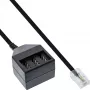InLine TAE-Adapterkabel RJ45-Stecker auf TAE-NFN-Buchse 69942