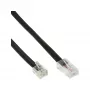 InLine Modular-Kabel RJ45 8P4C / RJ11 6P4C Stecker/Stecker 3m