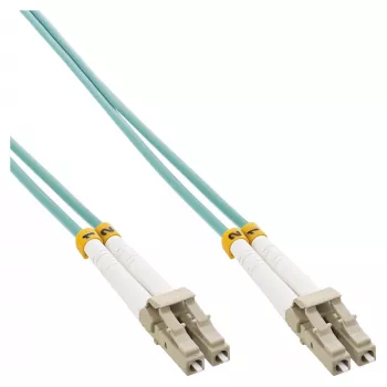 InLine Glasfaser-Duplexkabel LC/LC 50/125µm OM3 15m