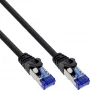 InLine Patchkabel, armiert, U/FTP, Cat.6A, schwarz, 2m