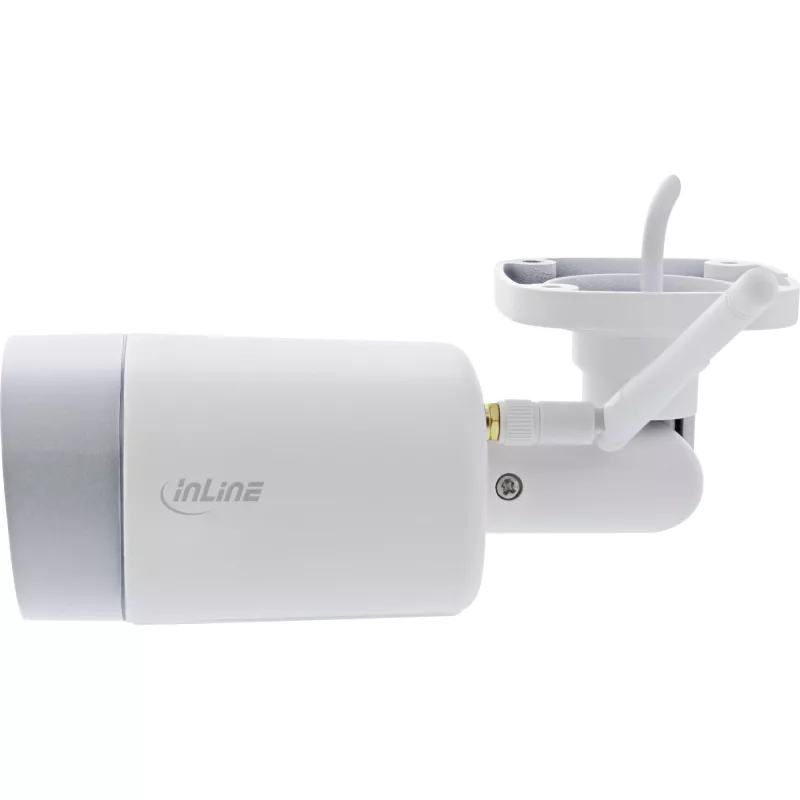 InLine SmartHome HD-Außenkamera mit LED-Licht, IP66