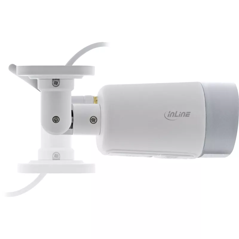 InLine SmartHome HD-Außenkamera mit LED-Licht, IP66