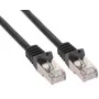 InLine 72500S Patchkabel, SF/UTP, Cat.5e, Schwarz, 10 m