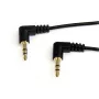 StarTech.com 30 cm schlank 3,5 mm abgewinkelter Stereo-Audiokabel - M/M