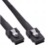 InLine SAS-Kabel intern, Mini-SAS SFF-8087 auf Mini-SAS SFF-8087, mit Sideband, 1 m