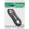 InLine ISDN-Kabel RJ45 Stecker Stecker 8P8C 20m Schwarz