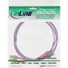 Lichtwellenleiter-Duplexkabel SC/SC InLine 83501P 50/125µm OM4 1m