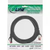 InLine Patchkabel S/FTP PiMF Cat.6 250MHz PVC Kupfer schwarz 0,3m