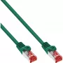 InLine Patchkabel S/FTP PiMF Cat.6 250 MHz PVC Kupfer grün 30 m