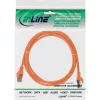 InLine Patchkabel SF/UTP Cat.5e orange 0,5 m