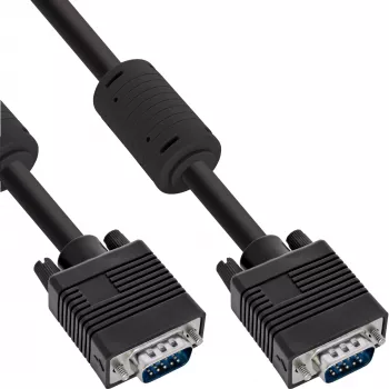 S-VGA-Kabel InLine 17710B 15HD Stecker Stecker schwarz 3m