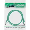 InLine Patchkabel, S/FTP (PiMf), Cat.8.1, 2000MHz, halogenfrei, grün, 3m