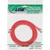 InLine Patchkabel, S/FTP (PiMf), Cat.8.1, 2000MHz, halogenfrei, rot, 5m