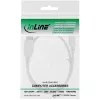 InLine USB 2.0 Mini-Kabel, Typ-A-Stecker/Mini-B-Stecker (5-polig), weiß, 1 m
