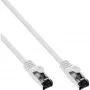 InLine Patchkabel, S/FTP (PiMf), Cat.8.1, 2000 MHz, halogenfrei, weiß, 10 m
