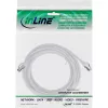 InLine Patchkabel, S/FTP (PiMf), Cat.8.1, 2000 MHz, halogenfrei, weiß, 10 m