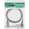 USB 2.0 Kabel Typ A Stecker / B Stecker beige 10m InLine 34550H