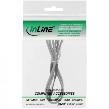 InLine Audiokabel intern, digital 2-polig, 0,9 m
