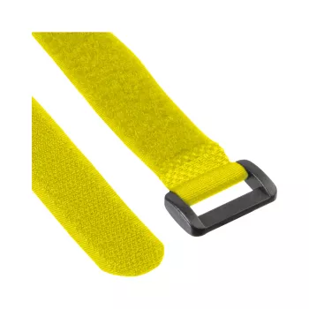 InLine Klett-Kabelbinder, 20 x 300 mm, 10 Stück, Gelb
