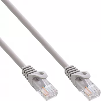 InLine Patchkabel U/UTP Cat.5e grau 3 m