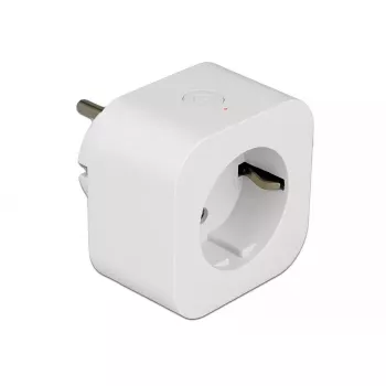 DeLOCK 11826 WLAN Smart Plug Switch (Tasmota, MQTT), Weiß