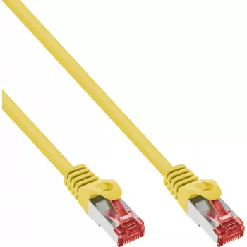 InLine Patchkabel S/FTP PiMF Cat.6 250MHz PVC CCA gelb 3m