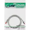 InLine Patchkabel S/FTP PiMF Cat.6 250MHz PVC CCA grau 1,5m